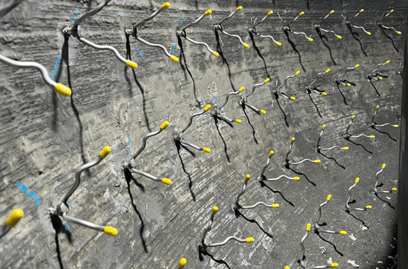 SILICON refractory anchor installation in the Parkland Success Story