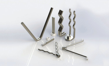 SILICON Dual Linings (series D) Refractory Anchors