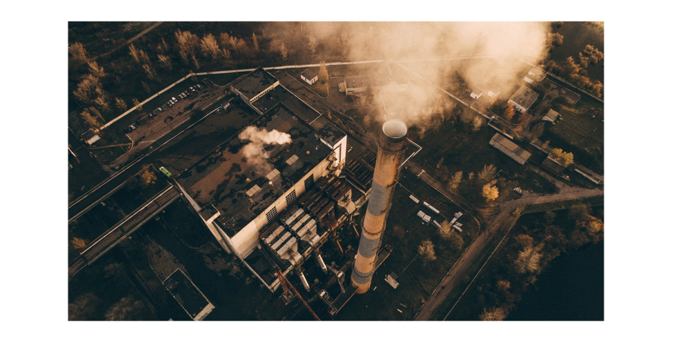 Waste-to-energy plant at work