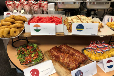 SILICON's yearly world food day is a tasty event